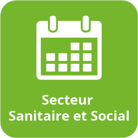 calendrier secteur sanitaire social